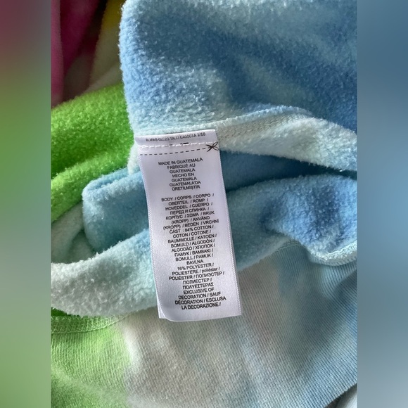 Ralph Lauren Pink and Yellow Tie-Dye Sweatshirt - Picture 5 of 7